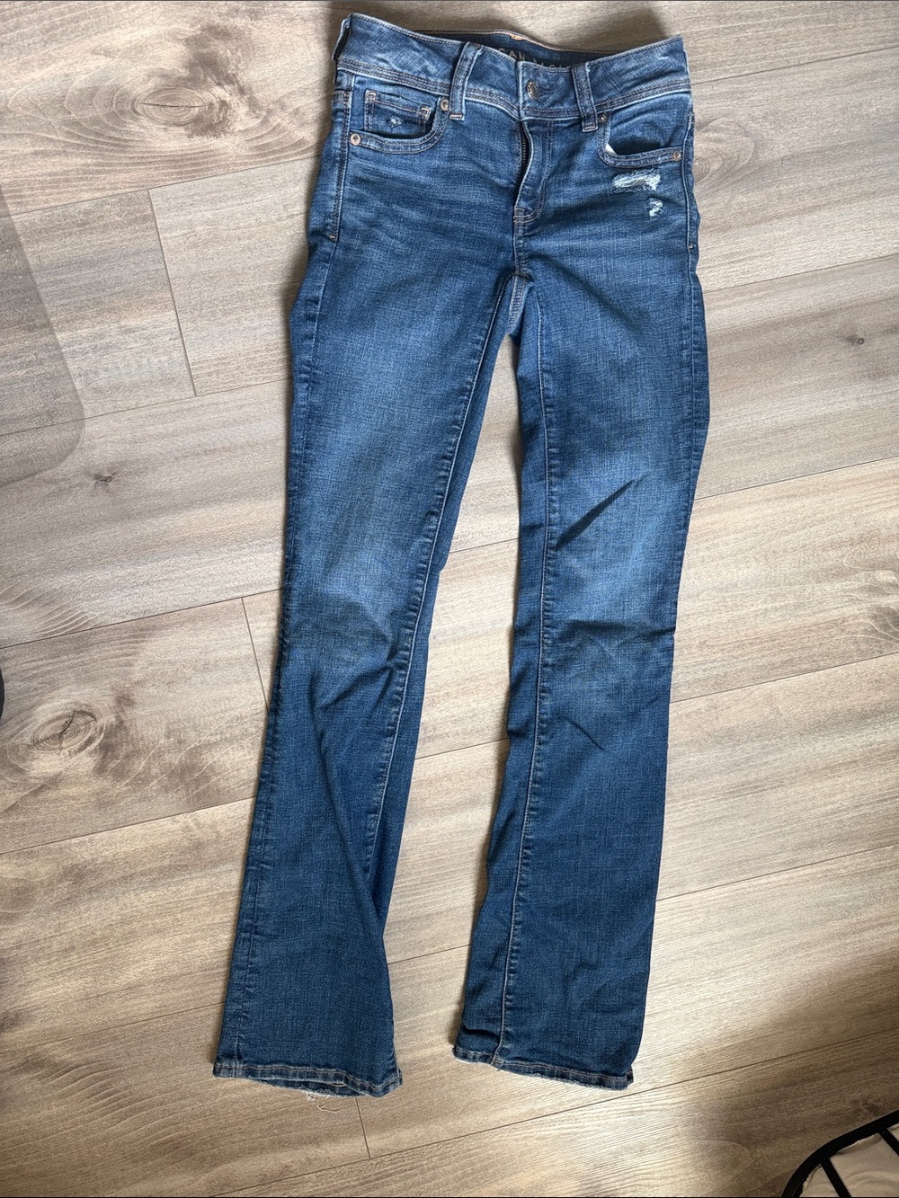 American Eagle Outfitters Dark Blue Bootcut Jeans